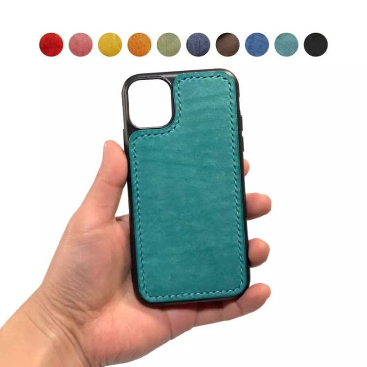 革のあるシンプルライフをご提案する手縫いのiPhoneレザーケース　13　本革　マヤレザー　メンズ　レディース