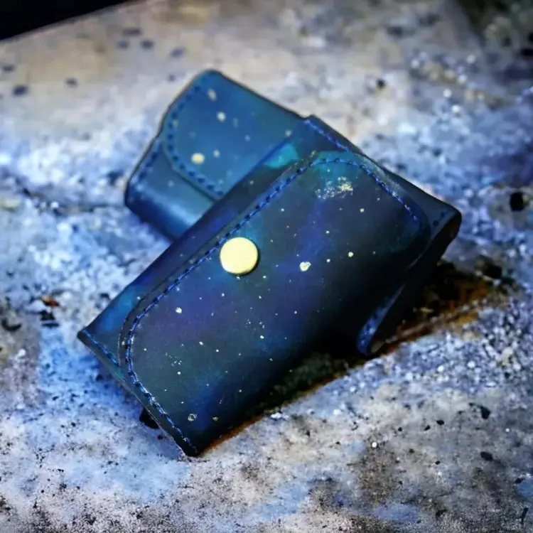 『星の銀河シリーズ』星のカケラ舞う銀河のキーケース 銀河キーケース 天体キーケース　星キーケース