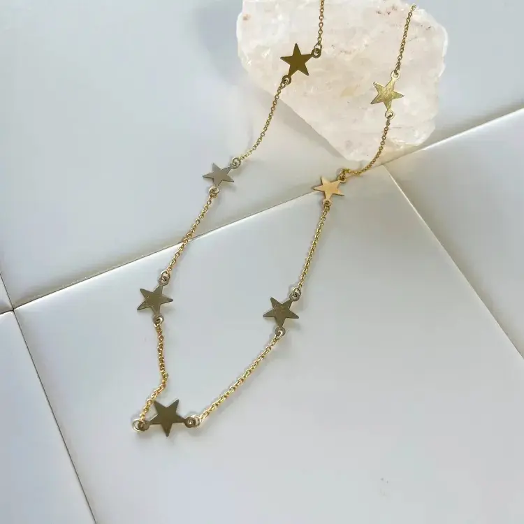 [14kgf] star chain choker